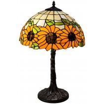 Large Tiffany Lamp - Sunflower Design 2