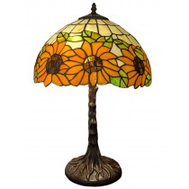 Large Tiffany Lamp - Sunflower Design 2