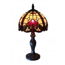 Fleur De Lys Tiffany Lamp 32cm (Small)