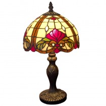 Fleur De Lys Tiffany Lamp 32cm (Small)