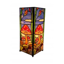 Small Square Toadstool Mushroom Table Lamp - 27cm 