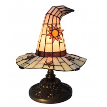 Wizard - Witches Sun Hat Table Lamp - 33cm 