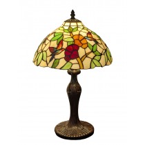 Humming Bird Design Tiffany Table Lamp 46cm (Medium) 