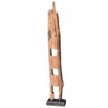 Wood Carving With Stand With Holes 180cm