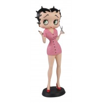 Betty Boop Hairdresser Pink 31.5cm