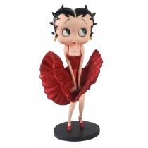 Betty Boop Cool Breeze (Red Glitter) 32cm