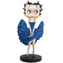 Betty Boop Cool Breeze (Blue Glitter) 32cm