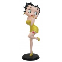 Betty Boop Blowing Kiss (Yellow Glitter) 32cm