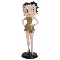 Betty Boop Garter (Gold Glitter) 32cm