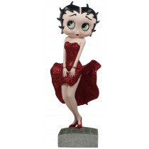Betty Boop Posing (Red Glitter Dress) 29.5cm