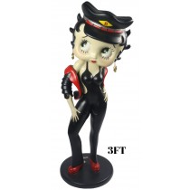 Betty Boop Biker Girl - 108cm