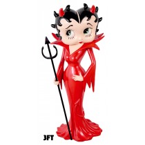 Betty Boop Devil 98cm - Red Dress