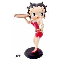 Betty Boop Waitress 3ft