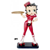 Betty Boop Rollerskate Waitress 5ft