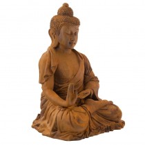 Enchanting Buddha - 100cm - Rust Finish  