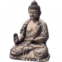 Enchanting Buddha - 100cm - Polished Bronze Finish