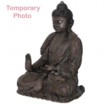Enchanting Buddha - 100cm - Polished Bronze Finish