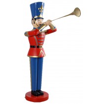 Toy Soldier with Trumpet 6ft **SECONDS**