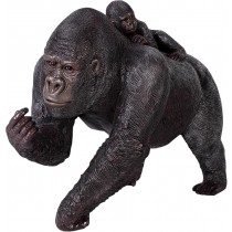 Female Gorilla with Baby - 123cm