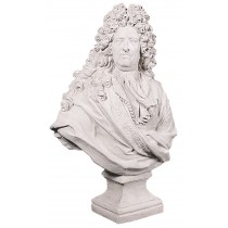 Louis XIV Bust - Roman Stone Finish - 106cm