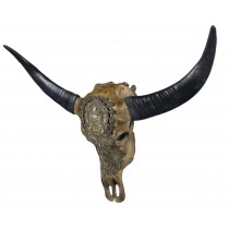 Huge 79.5cm Faux Water Buffalo Ganesh Hindu God - Wall Art Taxidermy Skull