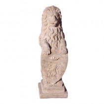 Heraldic Lion 81cm - Roman Stone Finish 