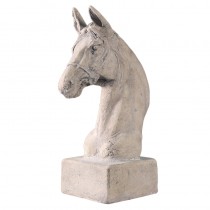 Small Horses Head on Base 26cm