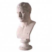 Napoleon Bust 41cm Roman Stone Finish