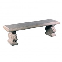 Garden Bench - 163cm - Roman Stone Finish