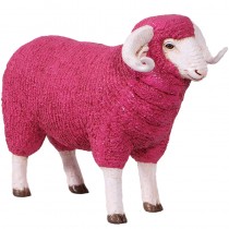 Merino Ram - Small - 55cm - Pink Finish
