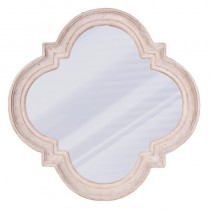 Quadrofoil Mirror - 86cm - Roman Stone Finish