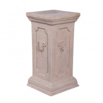 Keswick with Ram Head Pedestal - 66cm - Roman Stone Finish