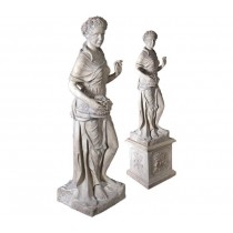 Four Seasons Spring Figurine & Base - 217cm - Roman Stone Finish