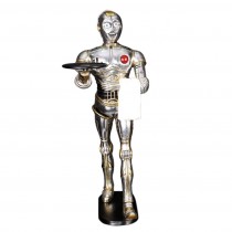 Walking Android Waiter With Tray - 186cm