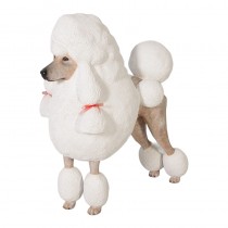 Poodle - White - 92cm