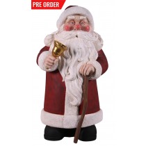 Vintage Santa With Cane - 119cm