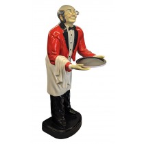 Old Man Waiter - Red Jacket - 95cm 