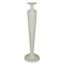 Aluminium Round Candle Stick - Cream (70cm)