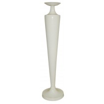 Aluminium Round Candle Stick - Cream (85cm)