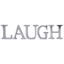 9cm Aluminium Laugh Letters