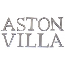 15cm Aluminium Aston Villa Letters 