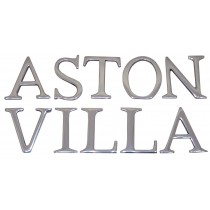 15cm Cast Aluminium Aston Villa Letters 