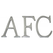 15cm Cast Aluminium AFC Letters 