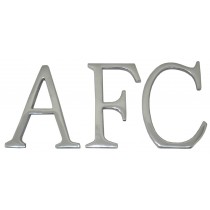 15cm Aluminium AFC Letters 