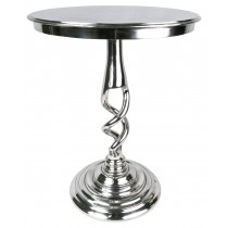 Cast Aluminium Round Top Table (Twist Base) 52cm