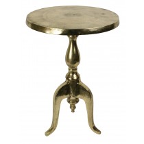 Brass Pedestal Table 55cm
