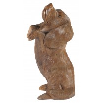 Wooden Dog Begging
