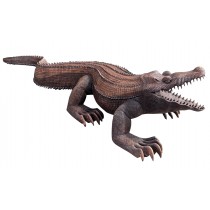 Hand Carved  Wooden Crocodile 150cm