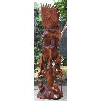 Wooden Eagle - Suar Wood - 150cm