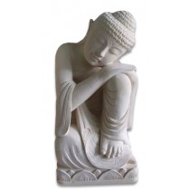 Hand Carved  Buddha Stone Carving - 80cm